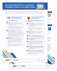 Remote Patient Monitoring Patient Eligibility Guide