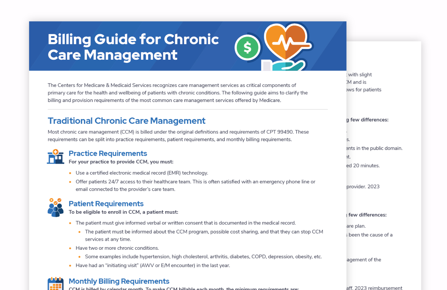 Chronic Care Management Coding and Billing Guide Prevounce